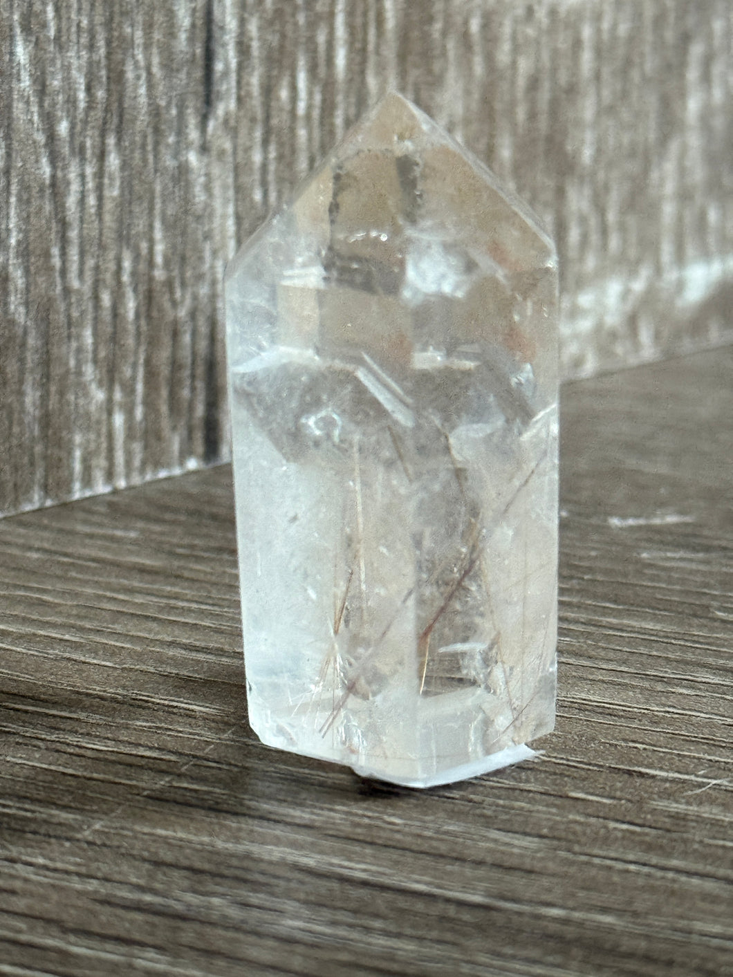 Rutile Quartz- golden hair P12