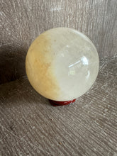 Load image into Gallery viewer, Optical Honey Calcite Sphere SP1
