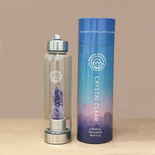 Load image into Gallery viewer, Amethyst water bottle
