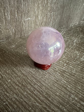 Load image into Gallery viewer, Aura Rose Quartz Sphere SP8
