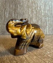 Load image into Gallery viewer, Tigers Eye elephant
